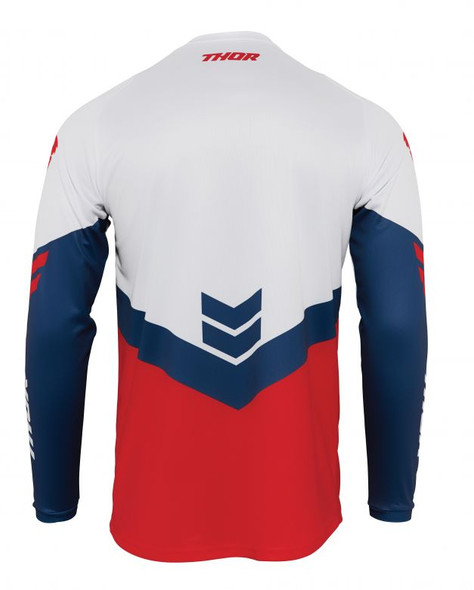 Red/Navy Rear Detail